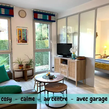 La Couate T1bis Cozy, Calme, Au Centre Et Garage Appartement